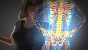 bizkarrezurreko osteokondrosiaren sintomak